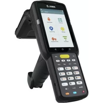 Zebra MC3330XR - Terminal de recolha de dados - robusto - Android 11 - 32 GB - 10,2 cm (4 polegadas) Cor (800 x 480) - Leitor de códigos de barras - (2D-Imager/RFID) - USB-Host - Ranhura microSD - Wi-Fi 5, NFC, B