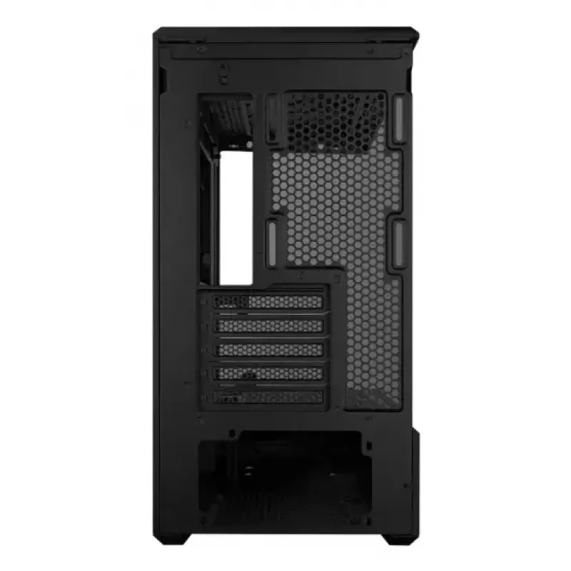 Caixa de PC Mini-Tower Lian Li Vector V100R MINI — Mini-ITX/Micro-ATX, vidro temperado, 3x120mm lateral + 1x120mm ventoinha traseira, 2x 2,5 polegadas + 1x 3,5 polegadas baías, preto