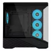 Caixa de PC Mini-Tower Lian Li Vector V100R MINI — Mini-ITX/Micro-ATX, vidro temperado, 3x120mm lateral + 1x120mm ventoinha traseira, 2x 2,5 polegadas + 1x 3,5 polegadas baías, preto