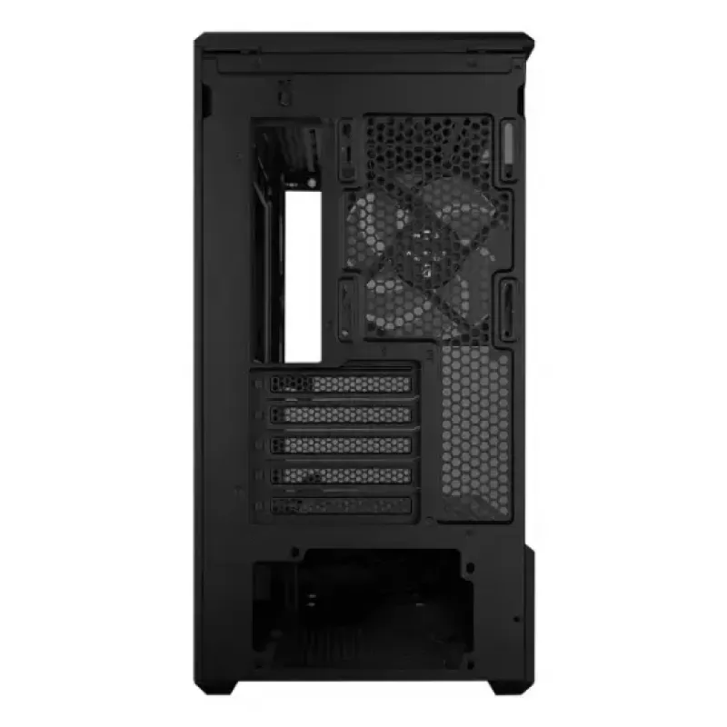 Caixa de PC Mini-Tower Lian Li Vector V100R MINI — Mini-ITX/Micro-ATX, vidro temperado, 3x120mm lateral + 1x120mm ventoinha traseira, 2x 2,5 polegadas + 1x 3,5 polegadas baías, preto