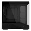 Caixa de PC Mini-Tower Lian Li Vector V100R MINI — Mini-ITX/Micro-ATX, vidro temperado, 3x120mm lateral + 1x120mm ventoinha traseira, 2x 2,5 polegadas + 1x 3,5 polegadas baías, preto