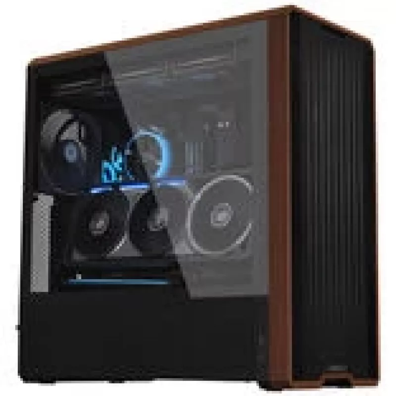 Kit de montagem vertical para GPU Lian Li VG4-5-V4 com cabo riser PCIe 5.0, preto