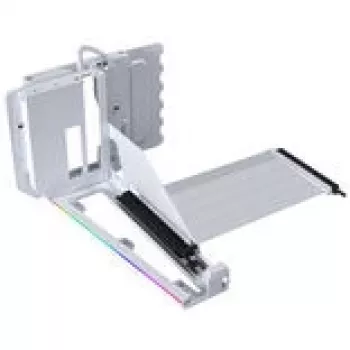 Kit de montagem vertical para GPU Lian Li G89.VG4-5-V4W.00 com cabo riser PCIe 5.0, branco