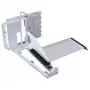 Kit de montagem vertical para GPU Lian Li G89.VG4-5-V4W.00 com cabo riser PCIe 5.0, branco