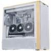 Kit de montagem vertical para GPU Lian Li G89.VG4-5-V4W.00 com cabo riser PCIe 5.0, branco
