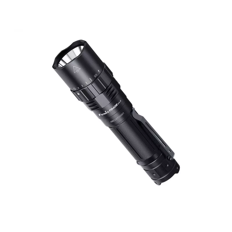 Lanterna de mão Fenix PD40R V3.0 preta LED 3000 lm 5000 mAh