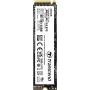 Transcend MTE712A - SSD - encriptado - 256 GB - Interno - M.2 2280 (dupla face) - PCIe 4.0 x4 (NVMe) - AES de 256 bits - Self-Encrypting Drive (SED), TCG Opal Encryption 2.0 (TS256