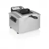 Fritadeira Princess 184090 — fritadeira elétrica de mesa compacta, cesto removível, aço inoxidável