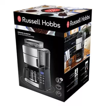 Máquina de café Russell Hobbs Grind & Brew prateada 25610-56 2561056 (25610-56)