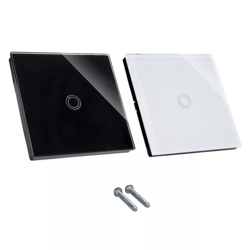 Interruptor de luz tátil Wi‑Fi inteligente MACLEAN MCE715W — operação tátil, conectividade Wi‑Fi