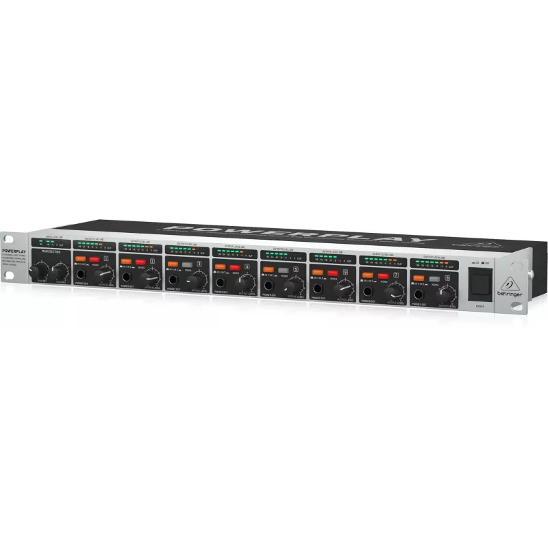 Amplificador de auscultadores Behringer HA8000 V2