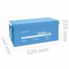 Bateria de veículo Qoltec 53707 Lítio-Ferro-Fosfato 200 Ah 12,8 V
