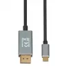Adaptador de cabo de vídeo IBOX ITVCDP4K USB Type-C para DisplayPort 1,8 m Preto