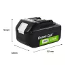 Bateria Green Cell PTMA18V5 iões de lítio 5Ah 600g