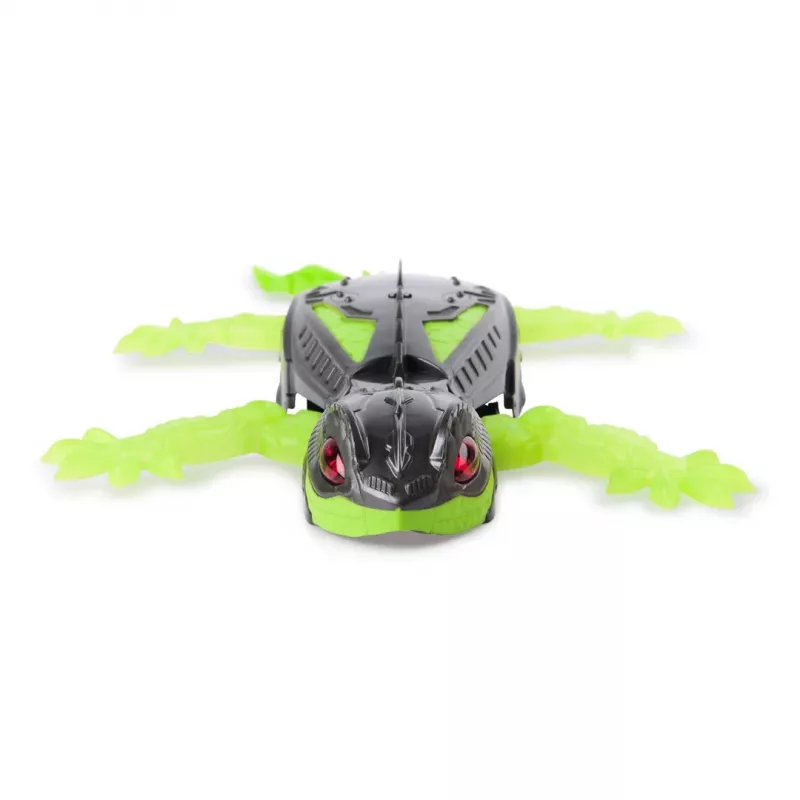 HEX BOTS | Robô lagarto gecko RC interativo de parede | Verde/Cinzento