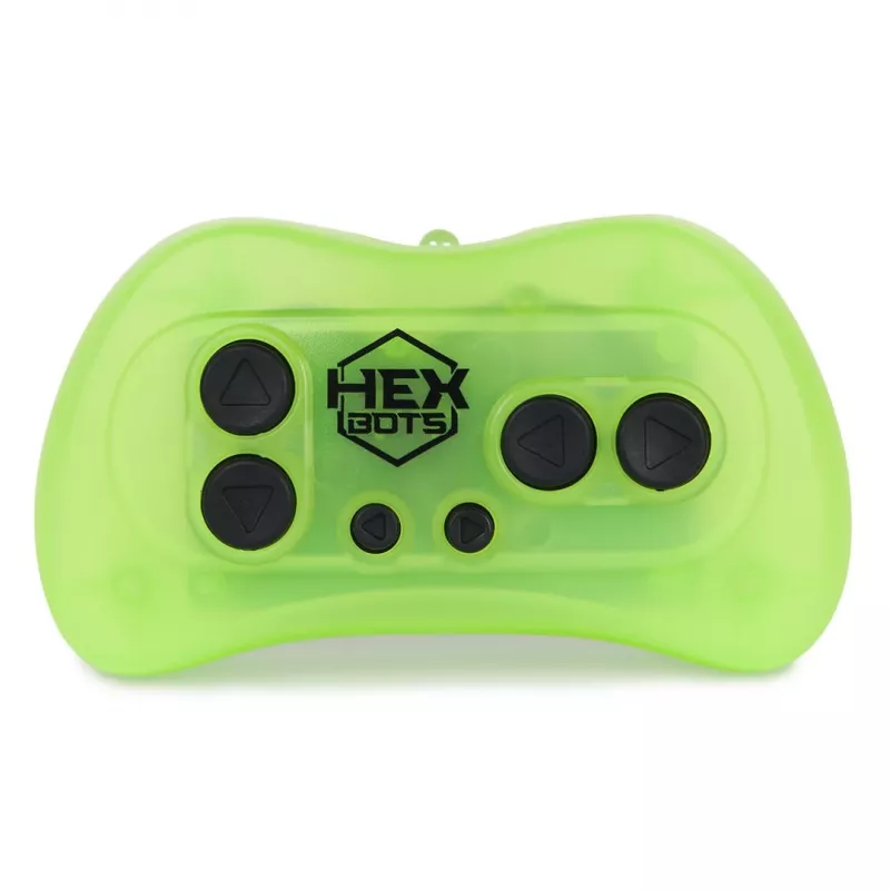 HEX BOTS | Robô lagarto gecko RC interativo de parede | Verde/Cinzento