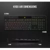 Teclado K100 RGB Air Wireless Ultra Thin Cherry MX