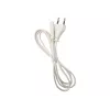 Cabo de alimentação Gembird PC-184/2-W — 1,8 m, ficha Type-C macho para conector C8 fêmea, branco
