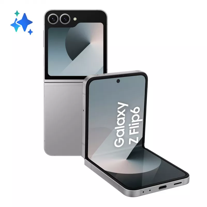 Samsung Galaxy Z Flip6 17 cm (6.7) Dual SIM Android 14 5G USB Type-C 12 GB 256 GB 4000 mAh prateado