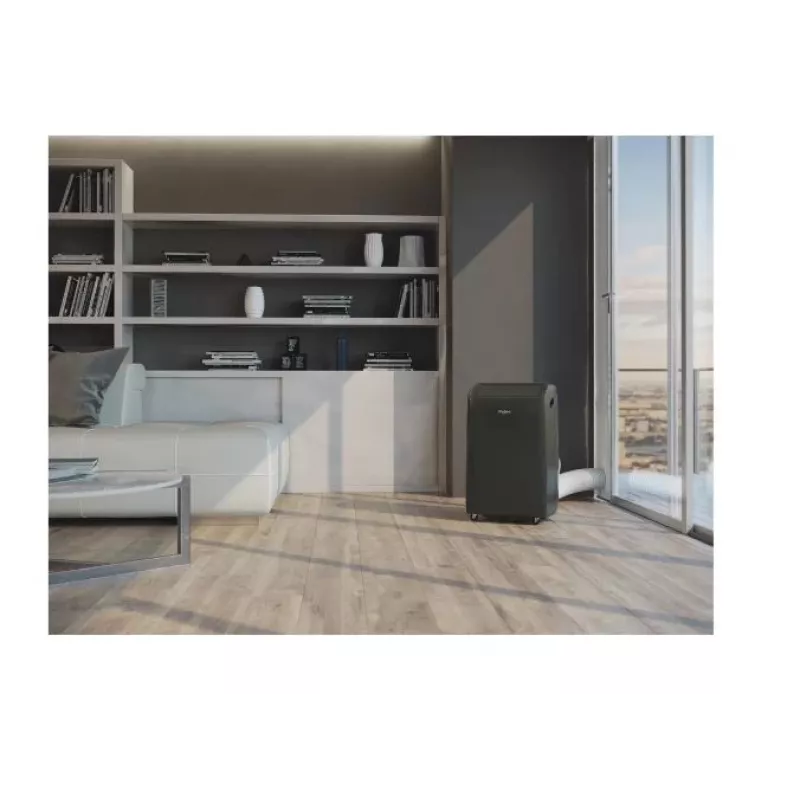 Ar condicionado portátil WHIRLPOOL PACF212HP B Preto