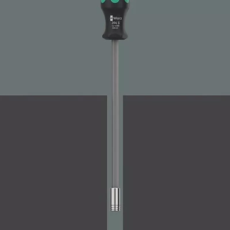 Chave de fendas para bits de sanitário Wera Kraftform compact 27 XL SHK 1 1/4 300 mm (05136075001)