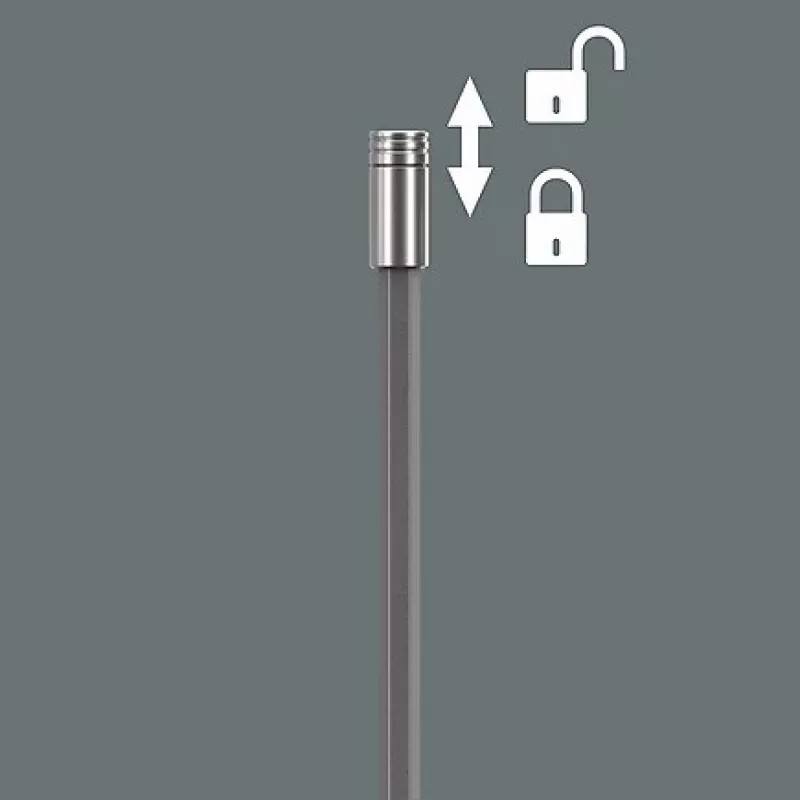 Chave de fendas para bits de sanitário Wera Kraftform compact 27 XL SHK 1 1/4 300 mm (05136075001)