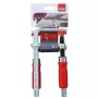 Alicate Bessey GTR12 — Abertura 12 cm, Aço inoxidável, vermelho, Força de aperto 244,73 kg