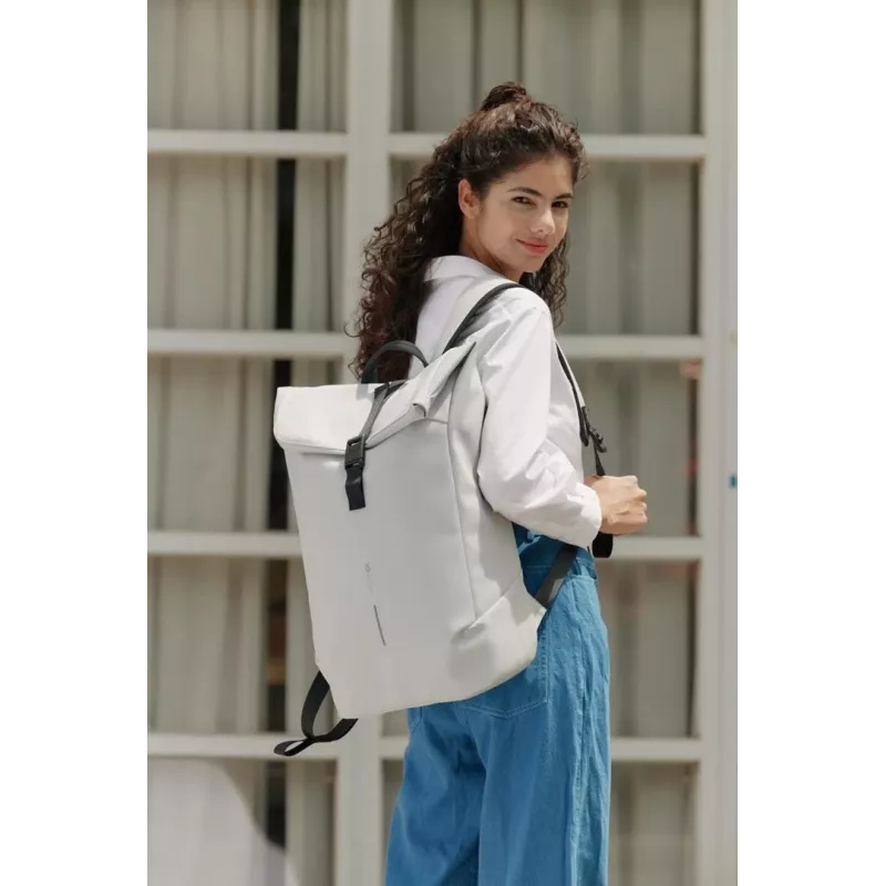 Mochila para portátil XDDESIGN Urban Flap-Top P706.2613 — branco, design Flap-Top, funções antifurto