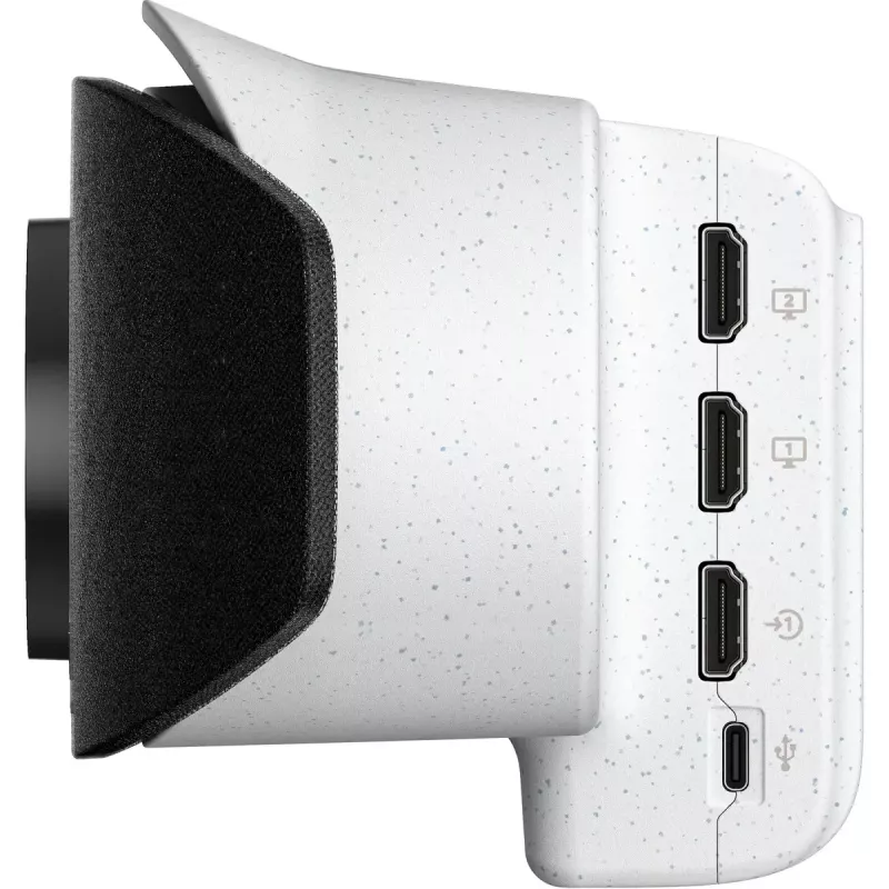 HP POLY POLY Studio X52 barra de vídeo tudo-em-um — 4K UHD, 30 fps, campo de visão de 95°, zoom digital de 5x, Wi‑Fi, Bluetooth, Android, branco