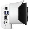 HP POLY POLY Studio X52 barra de vídeo tudo-em-um — 4K UHD, 30 fps, campo de visão de 95°, zoom digital de 5x, Wi‑Fi, Bluetooth, Android, branco