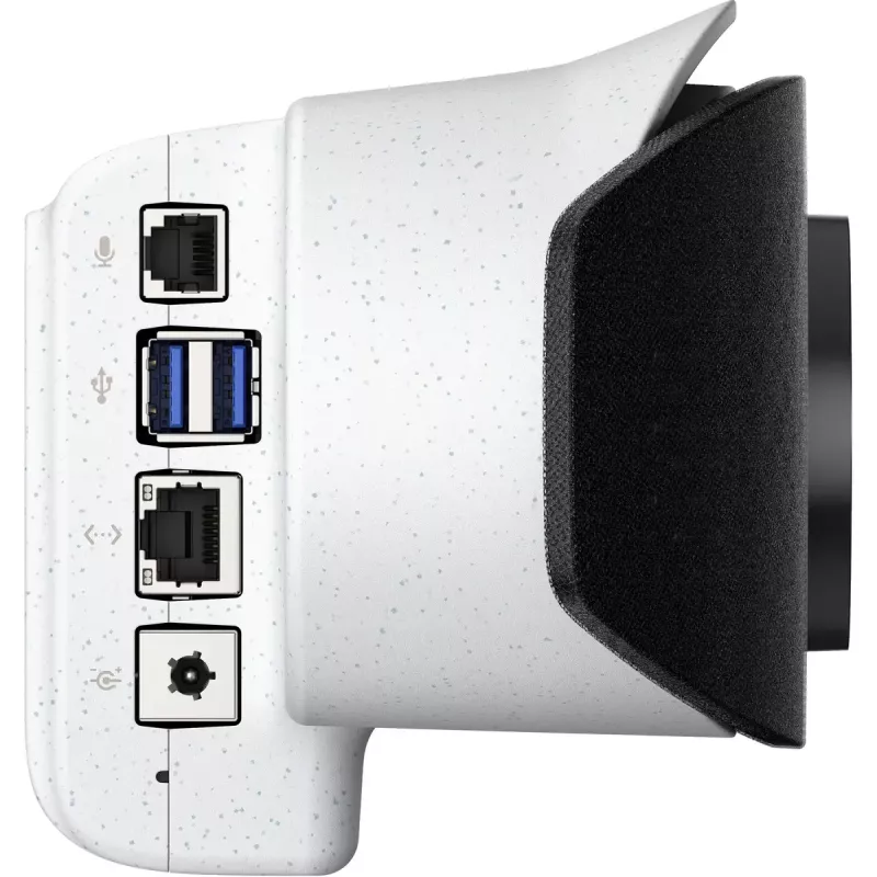 HP POLY POLY Studio X52 barra de vídeo tudo-em-um — 4K UHD, 30 fps, campo de visão de 95°, zoom digital de 5x, Wi‑Fi, Bluetooth, Android, branco