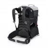 Transporte de criança Osprey Poco SLT preto — mochila de criança leve e ajustável