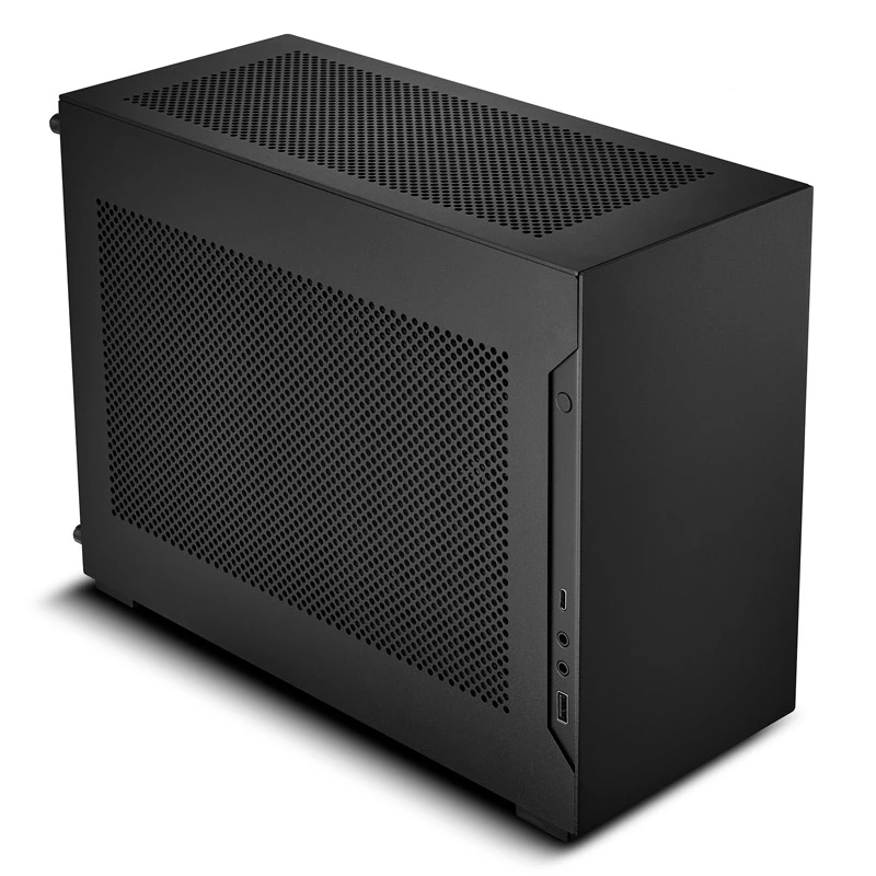 Caixa Mini-ITX Lian Li A4-H2O X4, cabo riser PCIe 4.0 – preto (A4-H2O X4) | ITwork