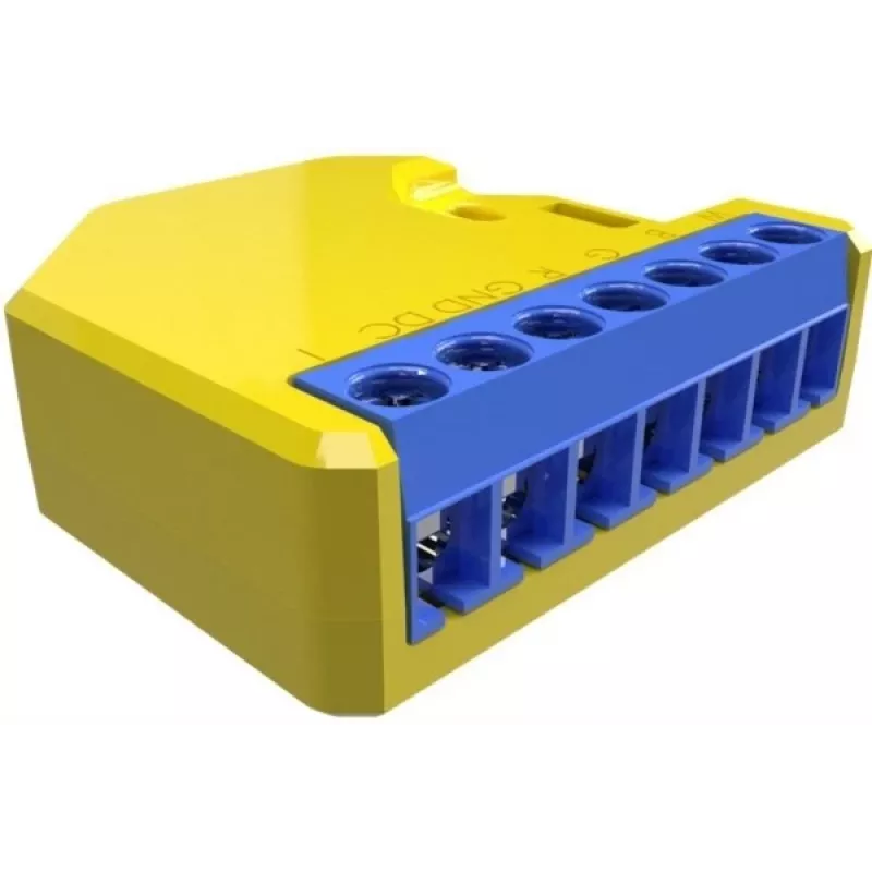 Shelly RGBW2 sem fios azul, amarelo
