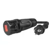 Green Cell EVAK01 Adaptador, CEE 16 A 400 V 5P para Schuko 230 V, vermelho