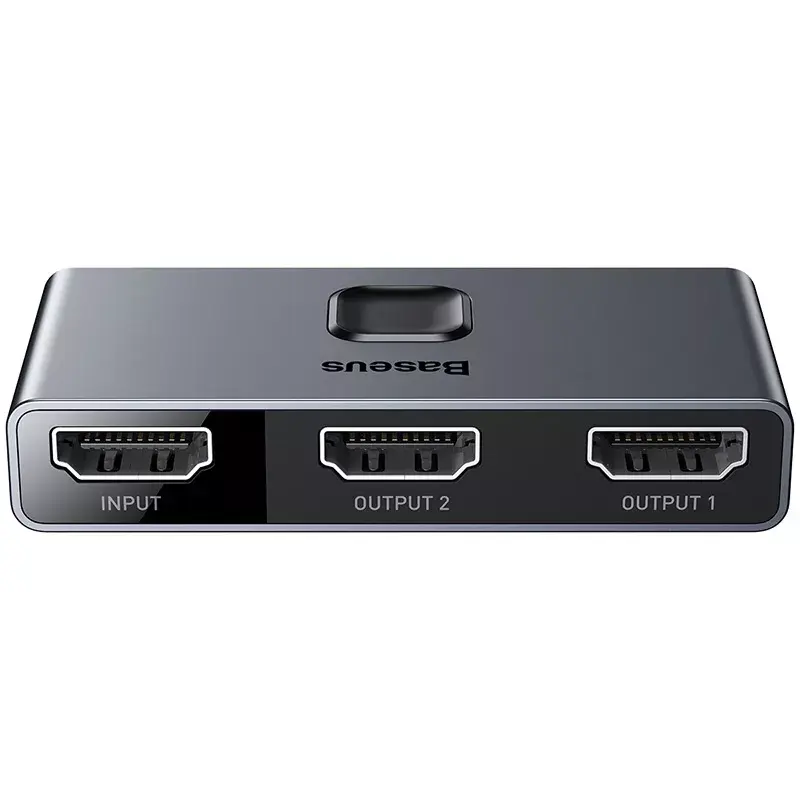 Splitter HDMI Baseus Matrix 4K HD cinzento