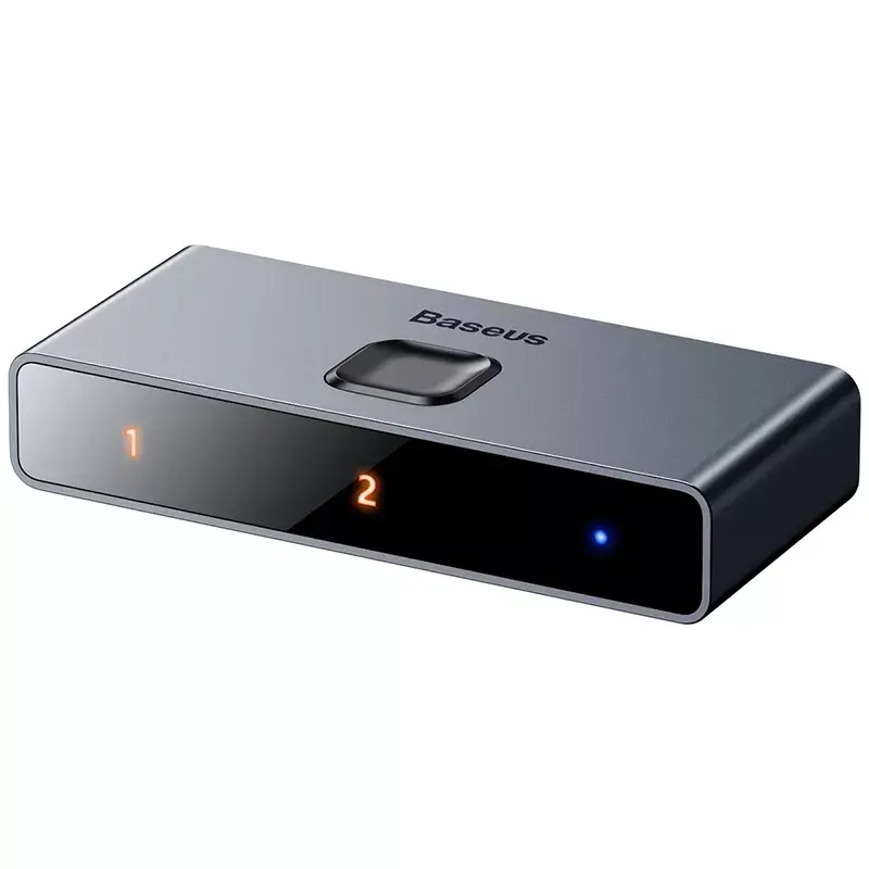 Splitter HDMI Baseus Matrix 4K HD cinzento