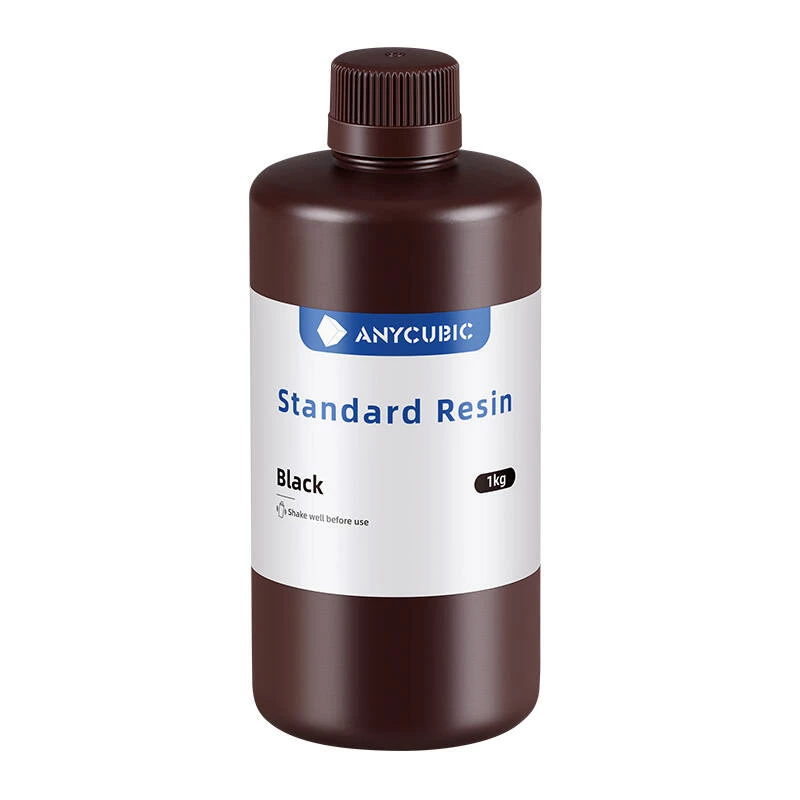Resina AnyCubic SPTBK-104E preta 1 kg — resina de fotopolímero para impressão 3D