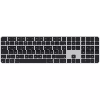 Teclado Apple Magic Universal USB + Bluetooth QWERTY dinamarquês preto