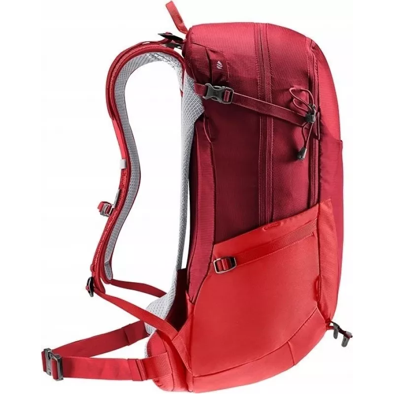 Mochila DEUTER Futura 23 masala-cherry capacidade 23 L ajuste confortável