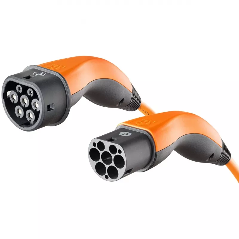 LAPP Mobility Cabo de carregamento EV Tipo 2, 22 kW, 5 m, laranja