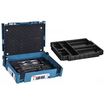 CONJUNTO DE BROCAS SDS + CINZÉIS MAKITA 17 peças EM MALA MAKPAC