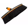 Fiskars 1001416 Vassoura plástico preto, laranja