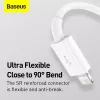 Cabo USB Baseus Superior USB 2.0 1,5 m USB A USB C/Micro USB A/Lightning branco