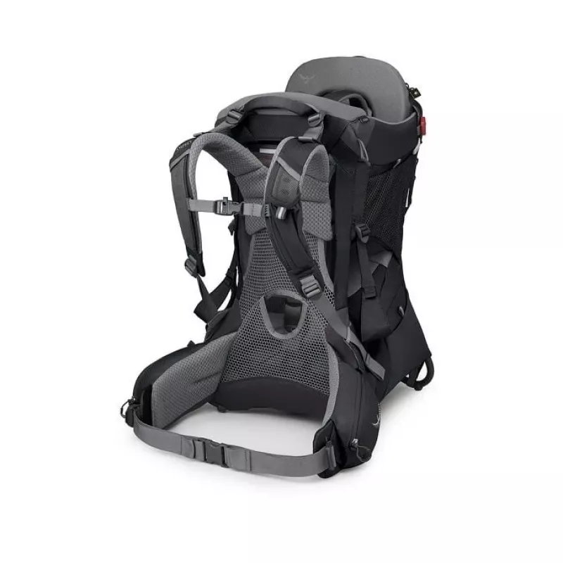 Transporte de criança Osprey Poco Premium Tourist Carrier — Osprey, modelo 10005972/550/O/S, preto, design leve e confortável