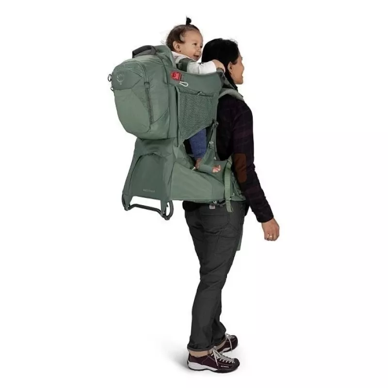 Transporte de criança Osprey Poco Premium Tourist Carrier — Osprey, modelo 10005972/550/O/S, preto, design leve e confortável