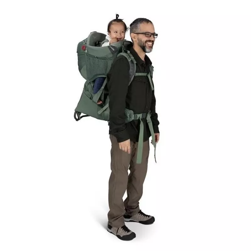 Transporte de criança Osprey Poco Premium Tourist Carrier — Osprey, modelo 10005972/550/O/S, preto, design leve e confortável