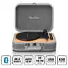 Gira-discos maleta Lenco TT-116GR leitor de vinil portátil com Bluetooth 5.0, USB, AUX, altifalantes incorporados, 4W, suporta discos de 7/10/12 polegadas