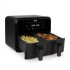 Fritadeira de ar Princess 1.182068.01.001 fritadeira de ar quente de câmara dupla 8 L 2400 W 220 °C Touch LED (preto)