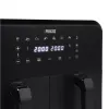 Fritadeira de ar Princess 1.182068.01.001 fritadeira de ar quente de câmara dupla 8 L 2400 W 220 °C Touch LED (preto)